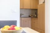 Cucina dell’appartamento “Herz”